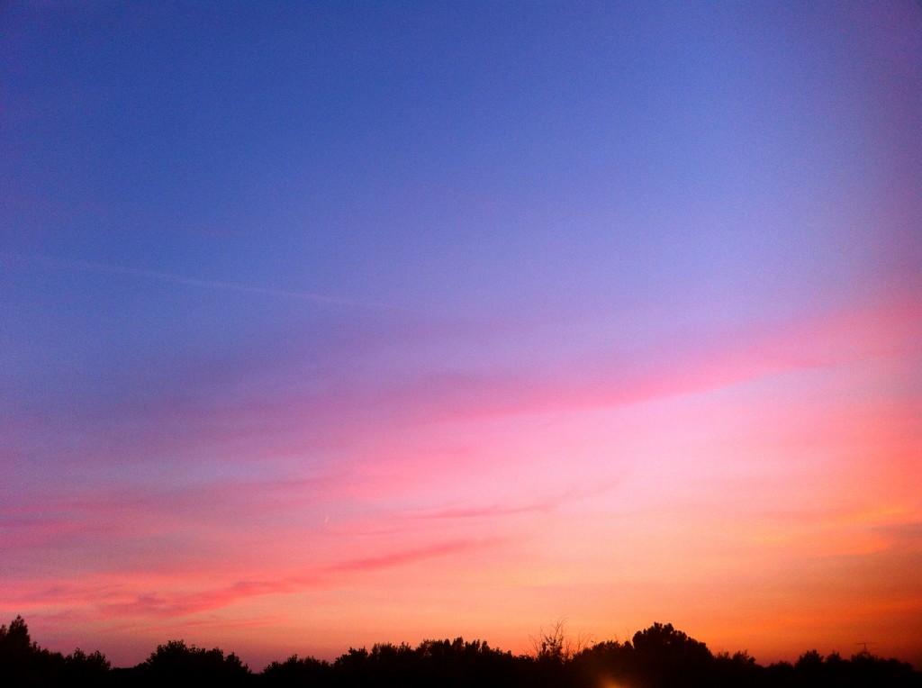 Kristi and I were the only two on the sundeck after the afternoon storm. This sunset was fantastic.